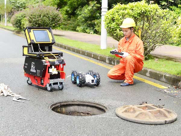 渔洋镇管道机器人检测
