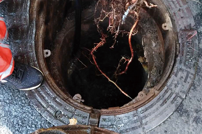 渔洋镇管道预处理